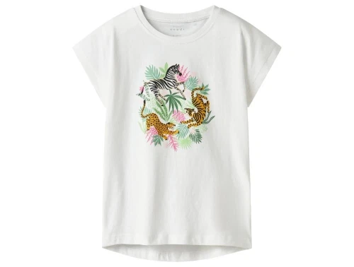 Name It top hvid med dyre print